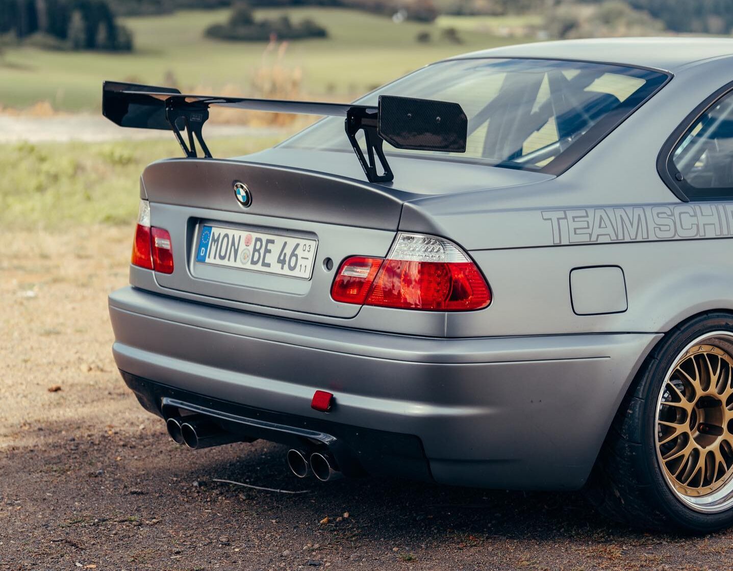 LTW Style Spoiler Installed on the E46 M3 
