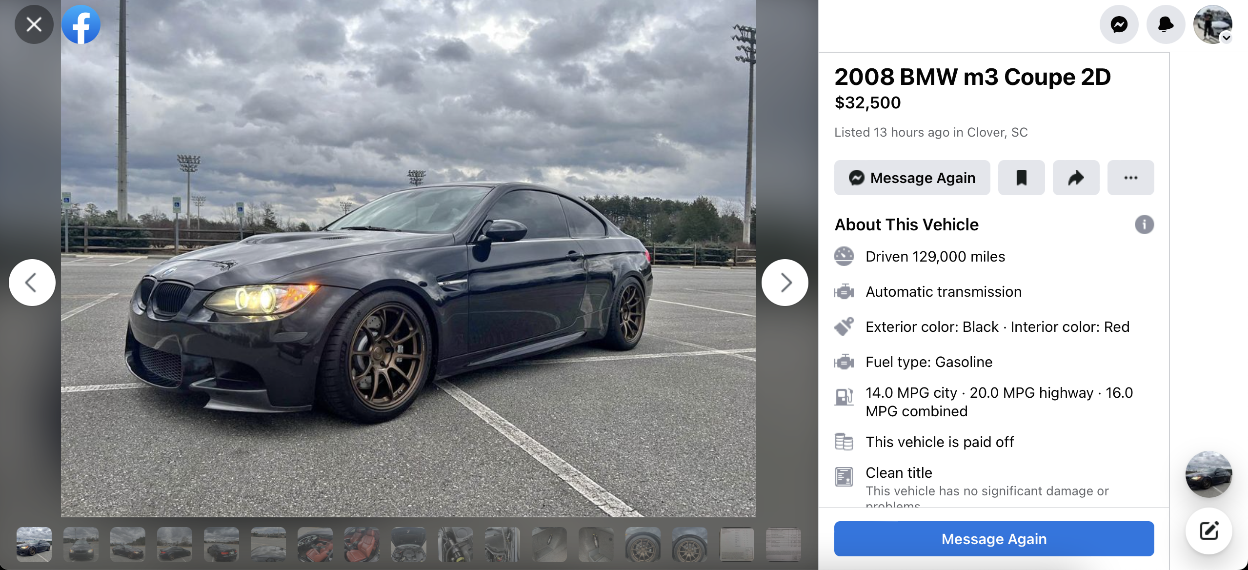 BMW E92 M3 was sold with FAKE rod bearing paperwork… BEWARE!