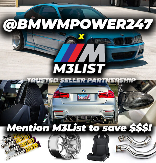 BMWMPower247 partnership with discount code!