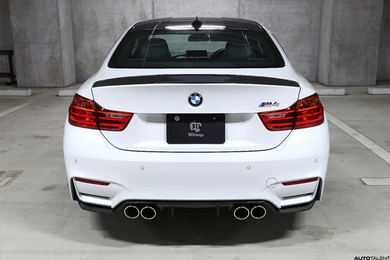 3D Design F8X M3 / M4 Carbon Fiber Rear Diffuser - Type 2 autotalent discount code m3list