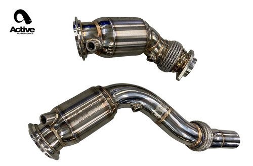 Active Autowerke F8x BMW S55 M2C / M3 / M4 Downpipes w GESI G-Sport Cats discount code m3list extreme power house