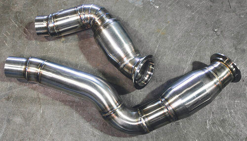Agency Power High Flow Cat Stainless Steel Down Pipes BMW M3 F80 | M4 F82/F83 discount code m3list extreme power house