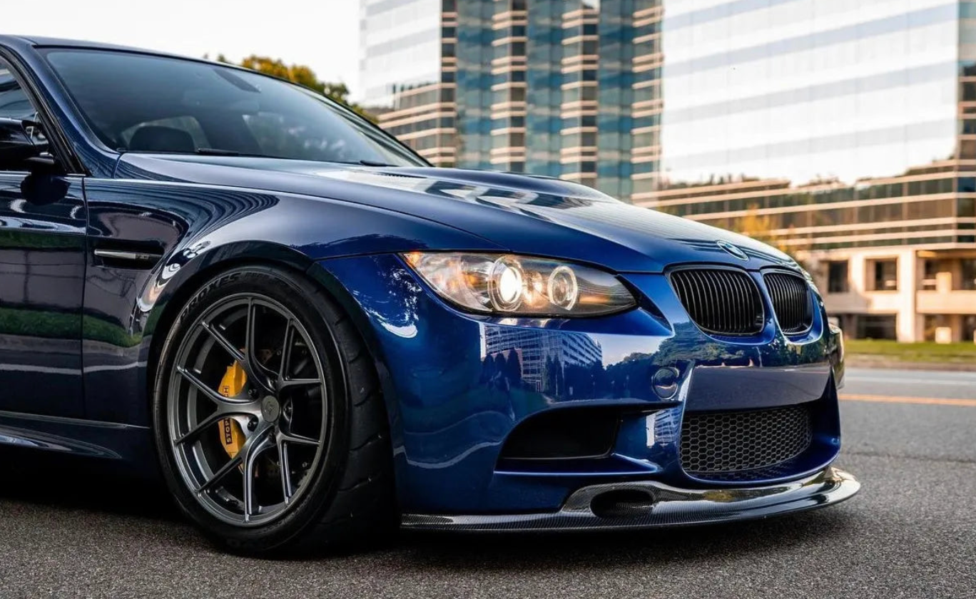 BMW E9X M3 GT4 V2 Carbon Fiber Front Lip discount code m3list pom performance