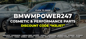 bmwmpower427 discount code m3list aftermarket BMW M3 parts