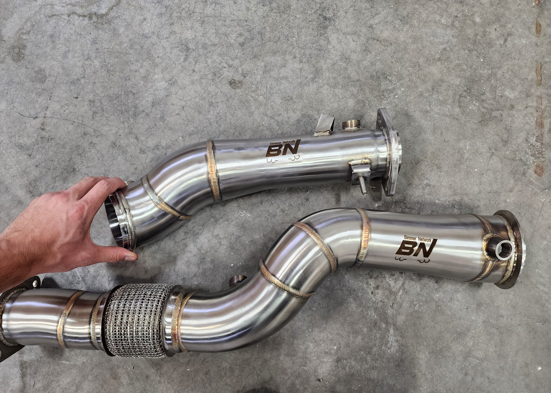 BN 3inch S58 Catless Downpipes M2 M3 M4 X3m bimmer network discount code m3list