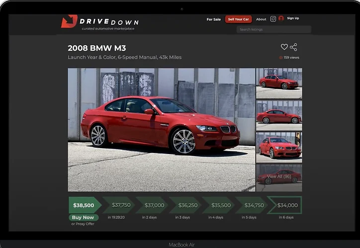 DriveDownCars – A new way to buy and sell cars in 2023.