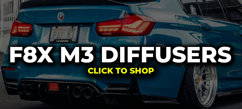 BMW F80 M3 REAR DIFFUSERS F8X
