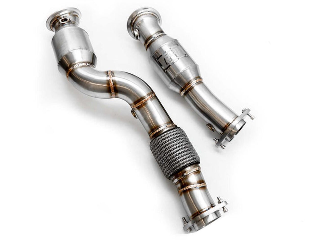 R44 S58 BMW G8X G80/G82 M3 & M4 300 CELL SPORTS DOWNPIPE extreme power house discount code m3list