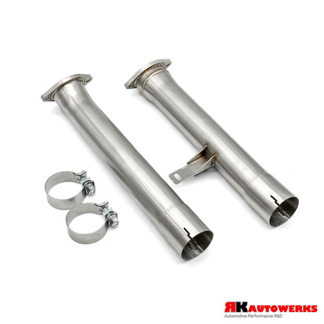 RK Autowerks G80 G82 M3 M4 SECONDARY CAT DELETE PIPES m3list extreme power house discount code