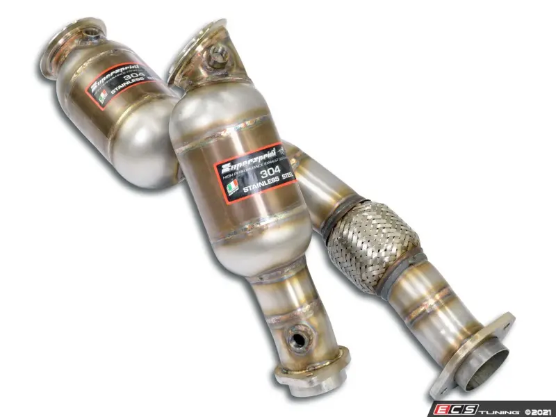Supersprint Downpipes With Sport Catalytic Converters bmwg80 m3 ecstuning