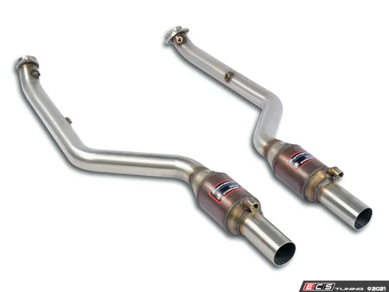 Supersprint Mid-Pipe With Sport Catalytic Converters and H-Pipe G80 M3 BMW ECSTuning