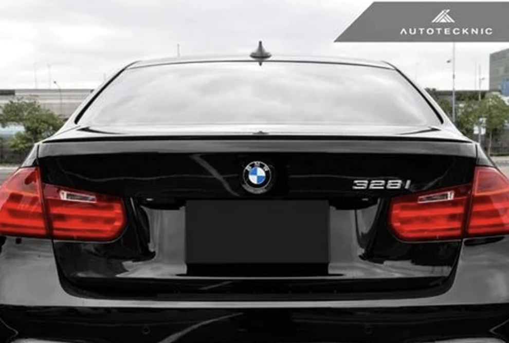 Autotecknic Aero Carbon Fiber Trunk Lip Spoiler For BMW F80 M3 autotalent