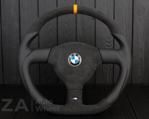Aza Auto Wheel BMW E30 M3 M-tech 2 steering wheel customized 385MM Flat Bottom