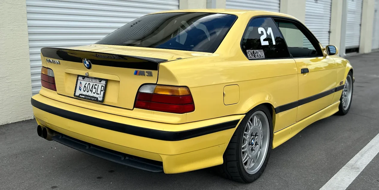 BMW E36 M3 Ducktail Trunk Spoiler racegerman