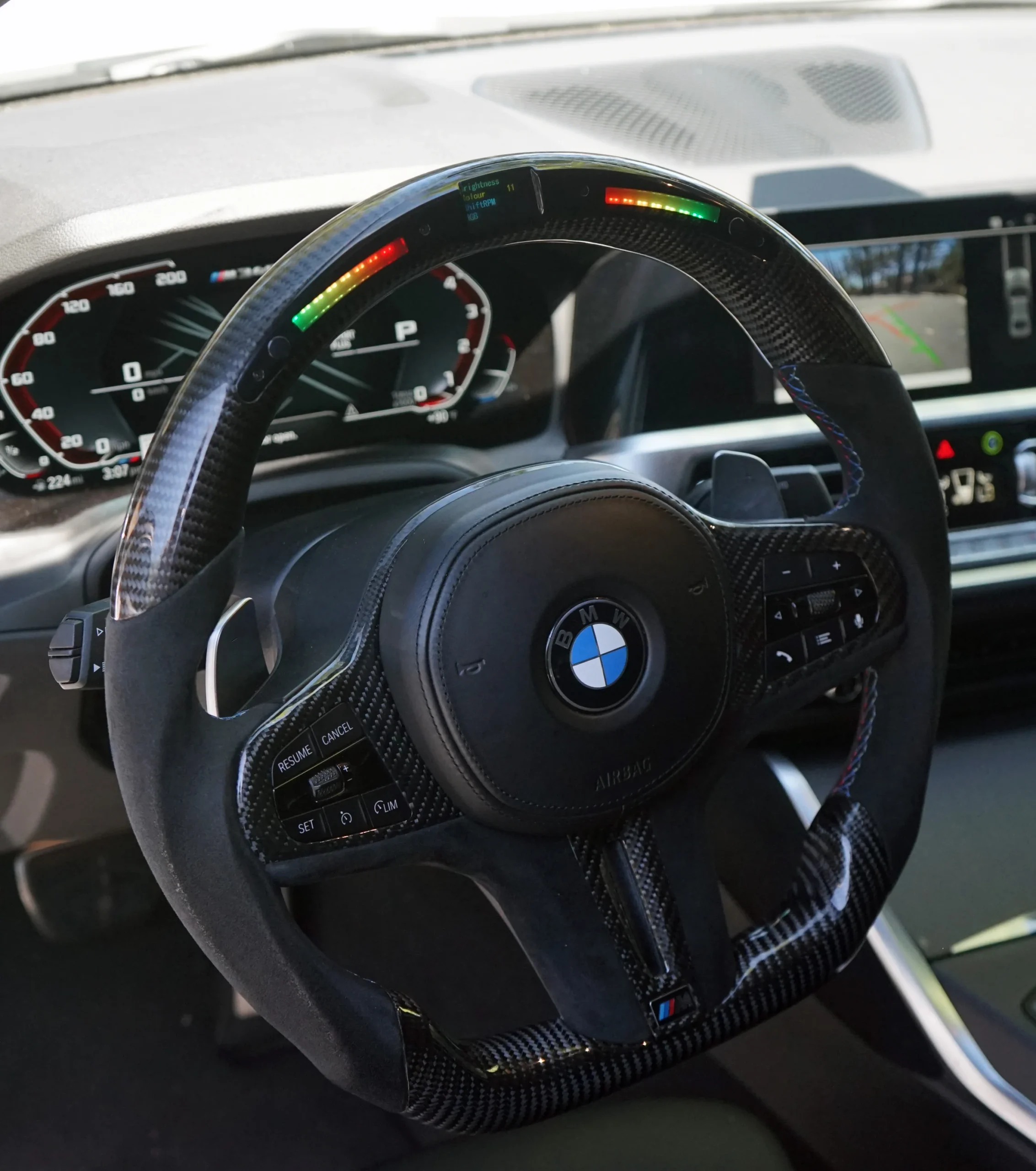 BMW G80 M3 LED steering wheel BimmerEuro RPM