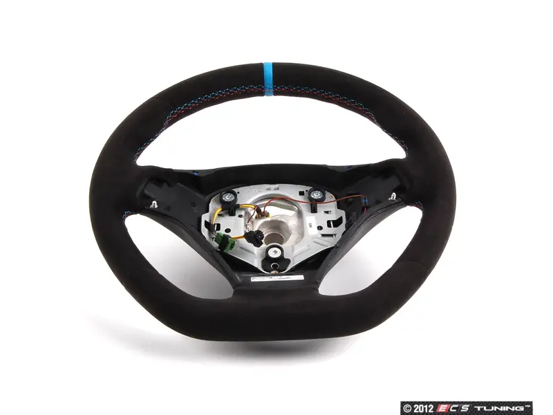 BMW Performance Steering Wheel - With Blue Center Line ECS