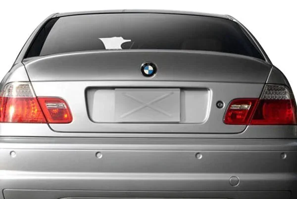 LTW GT High Kick Rear trunk Spoiler wing for BMW E46 Coupe Cabrio + M3 ABS