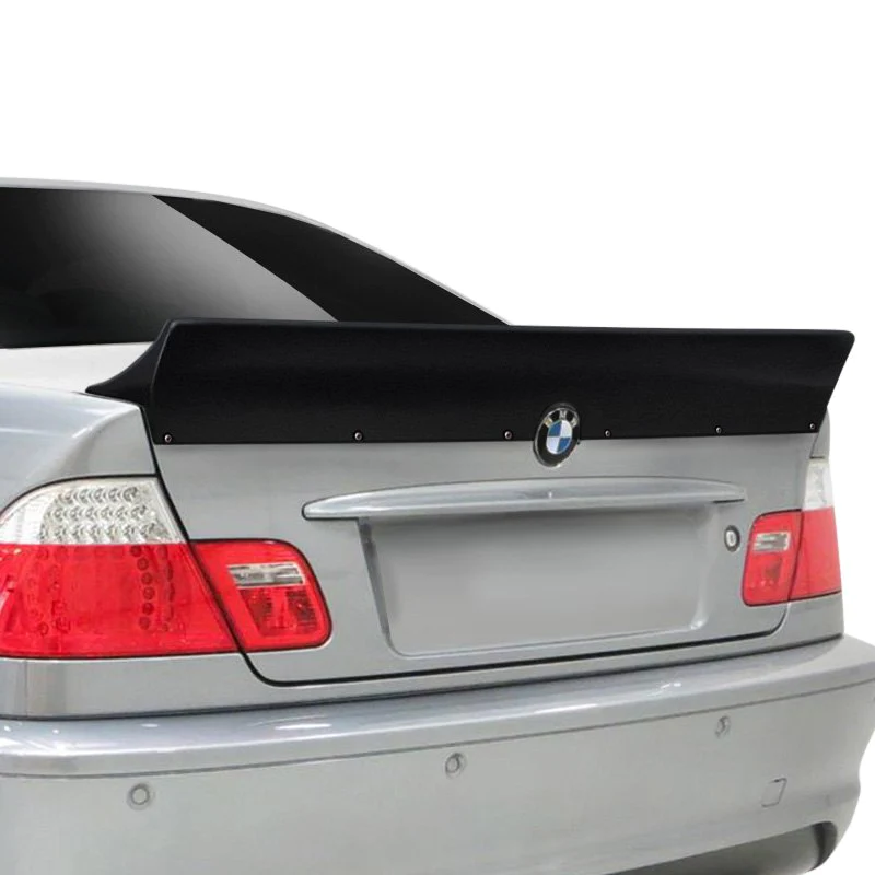 Carbon Fiber Rear Spoiler for BMW E46 Double Layers Tail Wing