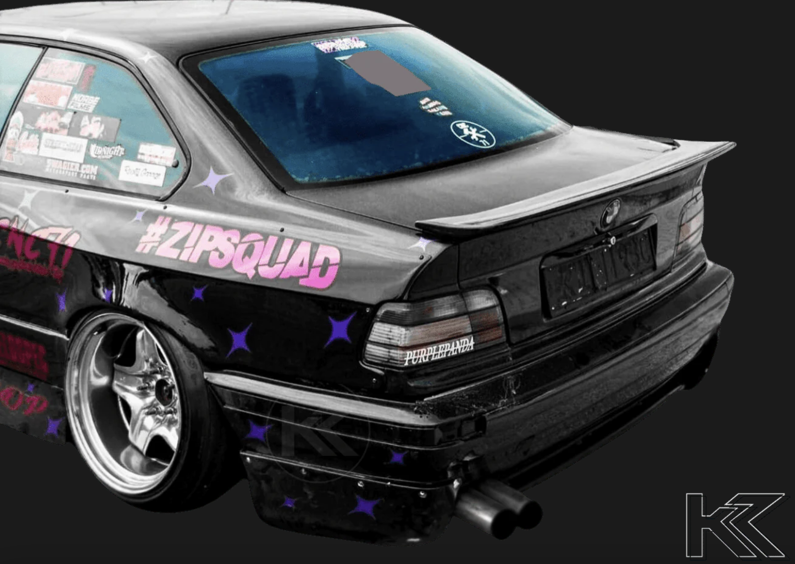 E36 BMW M3 Drag Wing K2 Industries