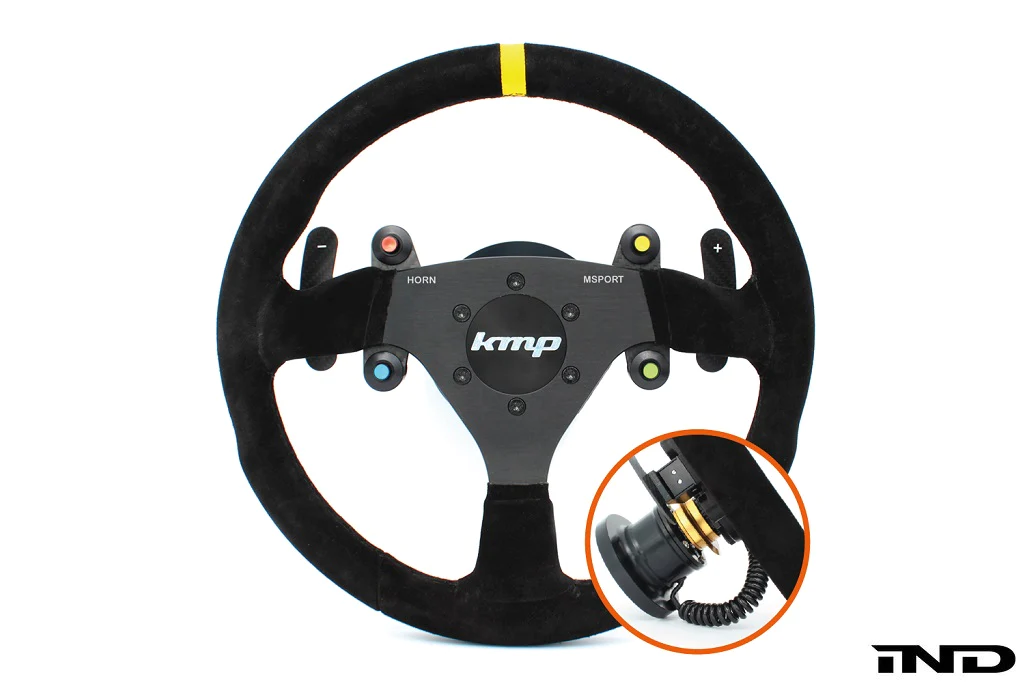 KMP E9X M3 Racing Wheel + Quick-Release Hub Kit - DCT GEN2 IND
