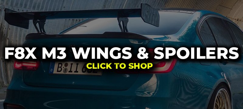 bmw f80 m3 spoilers and wings