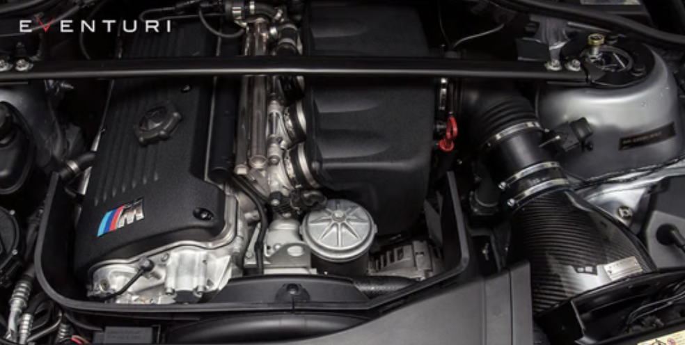 Eventuri BMW E46 M3 Black Carbon Intake System m3list discount mashimarho e46