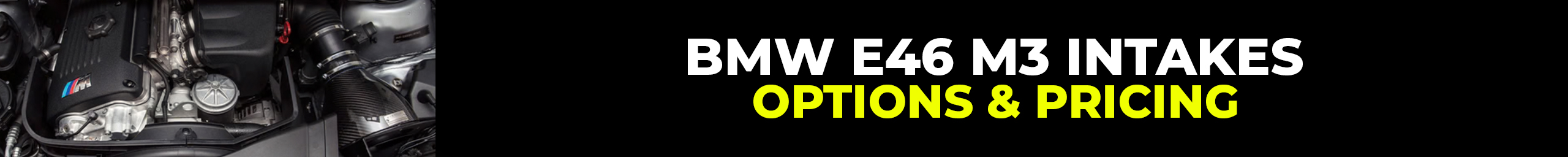 bmw e46 m3 intakes carbon fiber filters s54
