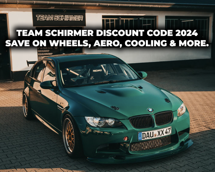 Team Schirmer discount code 2024 (Save on BMW modifications, parts and more)