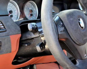 BMW steering wheel column cover carbon fiber bmw m3 e9x e92 e90 e93 mashimarho