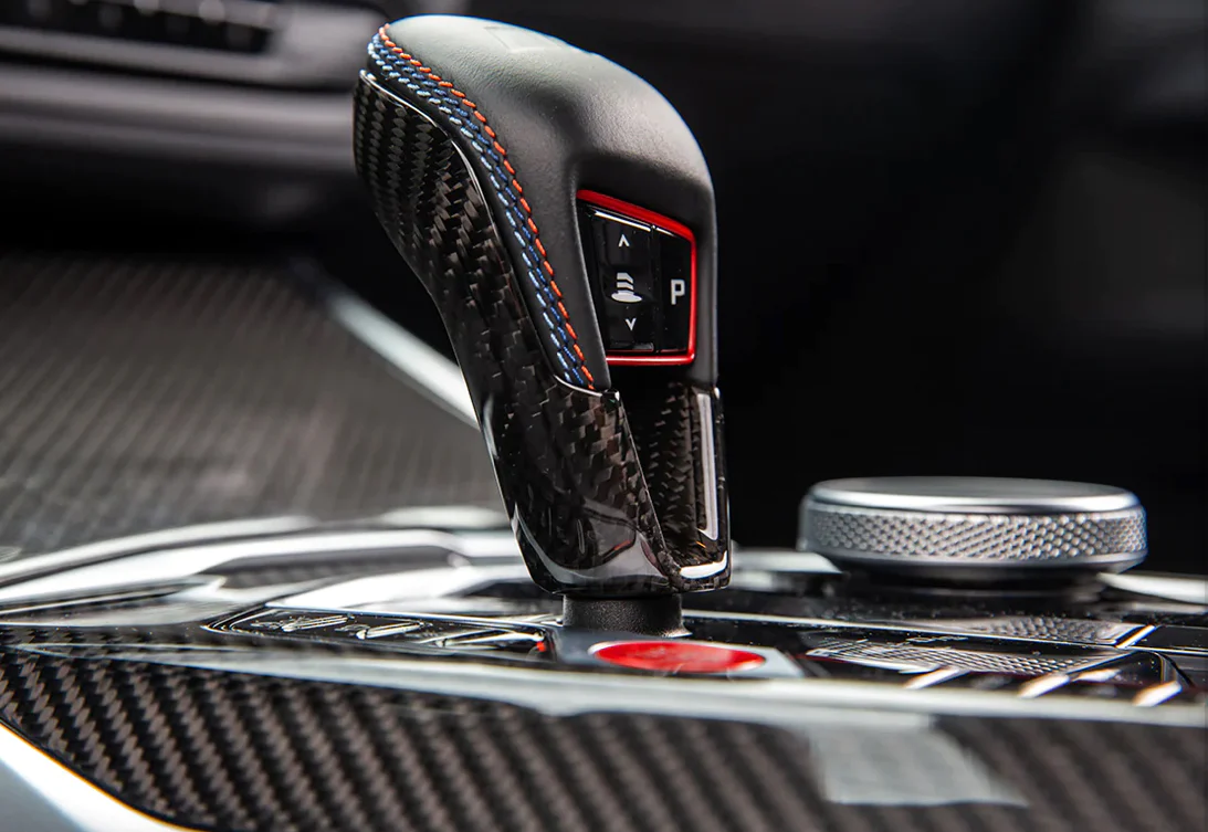 G8x M2/M3/M4 Carbon Fiber Gear Selector Trim (Autotecknic) bmwmpower247 g80 m3 discount code mods