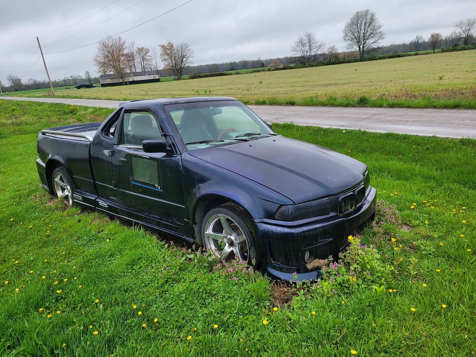 Chevy S10 BMW E36 M3 conversion? Yes, you read that right. Sort of.