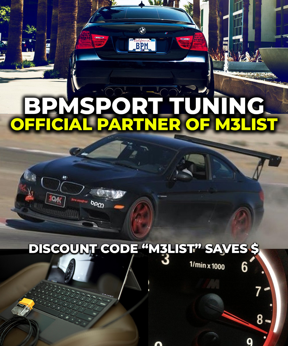 BPMSport Tuning partners with M3List for a discount code to save on your BMW tune!