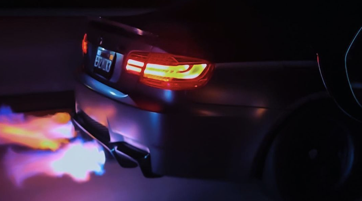 exhaust flames from bmw e92 m3 AlpineMSS Alpine Tunes Alpine Tuning discount code BMW M3 E9X S65 S55 F8X M3List M3Parts transmission engine tune