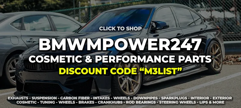 bmwmpower247 discount code m3list m3parts car mods