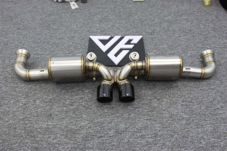 valved exhaust for porsche GT3 GT3rs 991 991.2 mufflers close open butterfly valves loud quiet