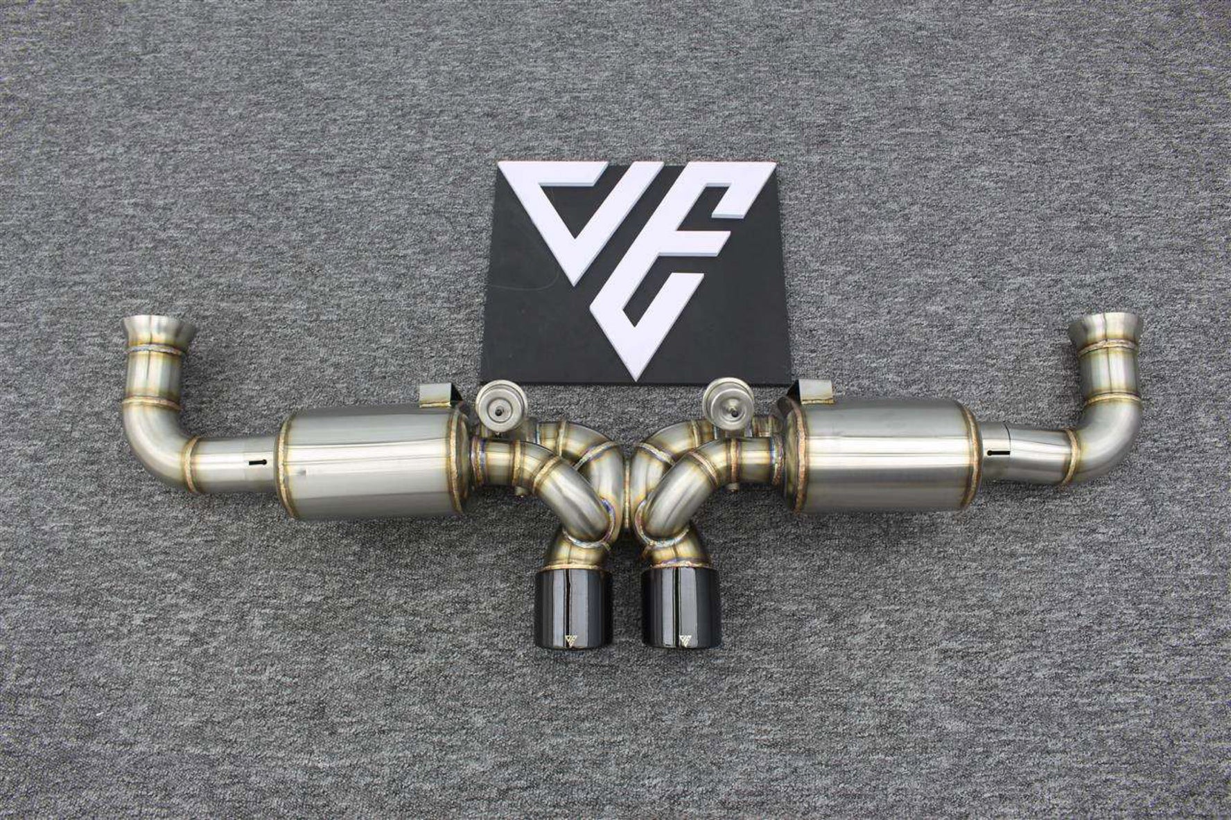 valved exhaust for porsche GT3 GT3rs 991 991.2 mufflers close open butterfly valves loud quiet