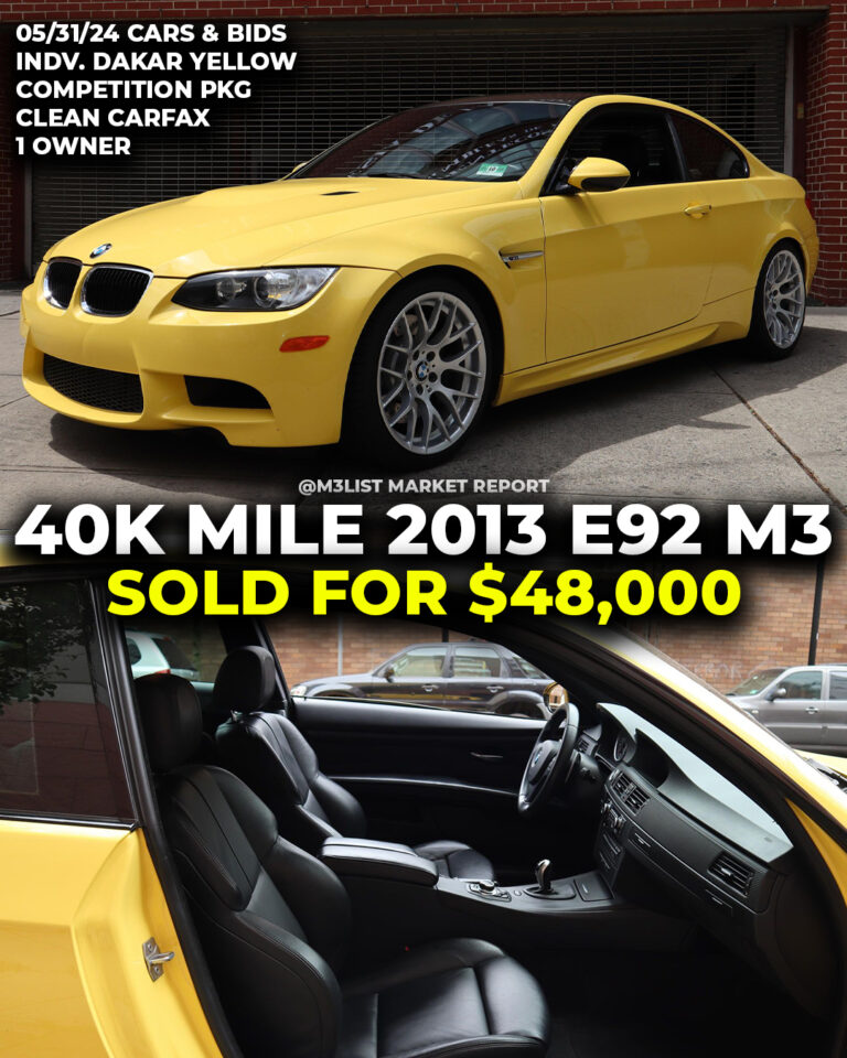 Dakar yellow individual bmw e92 m3 cars and bids m3list