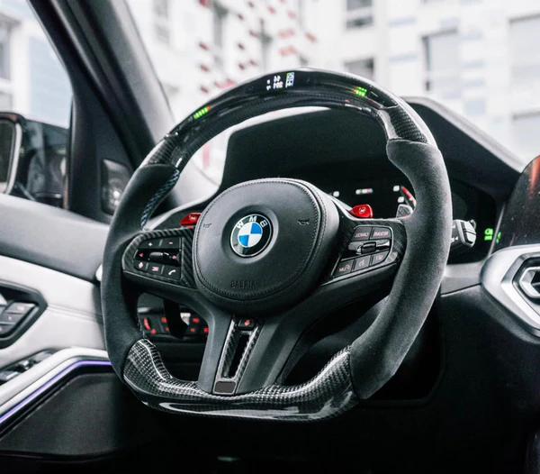 bmw g80 m3 steering wheel G20, G22 G80, G82, G83, G87 3 series mashimarho carbon fiber steering wheel coupon 