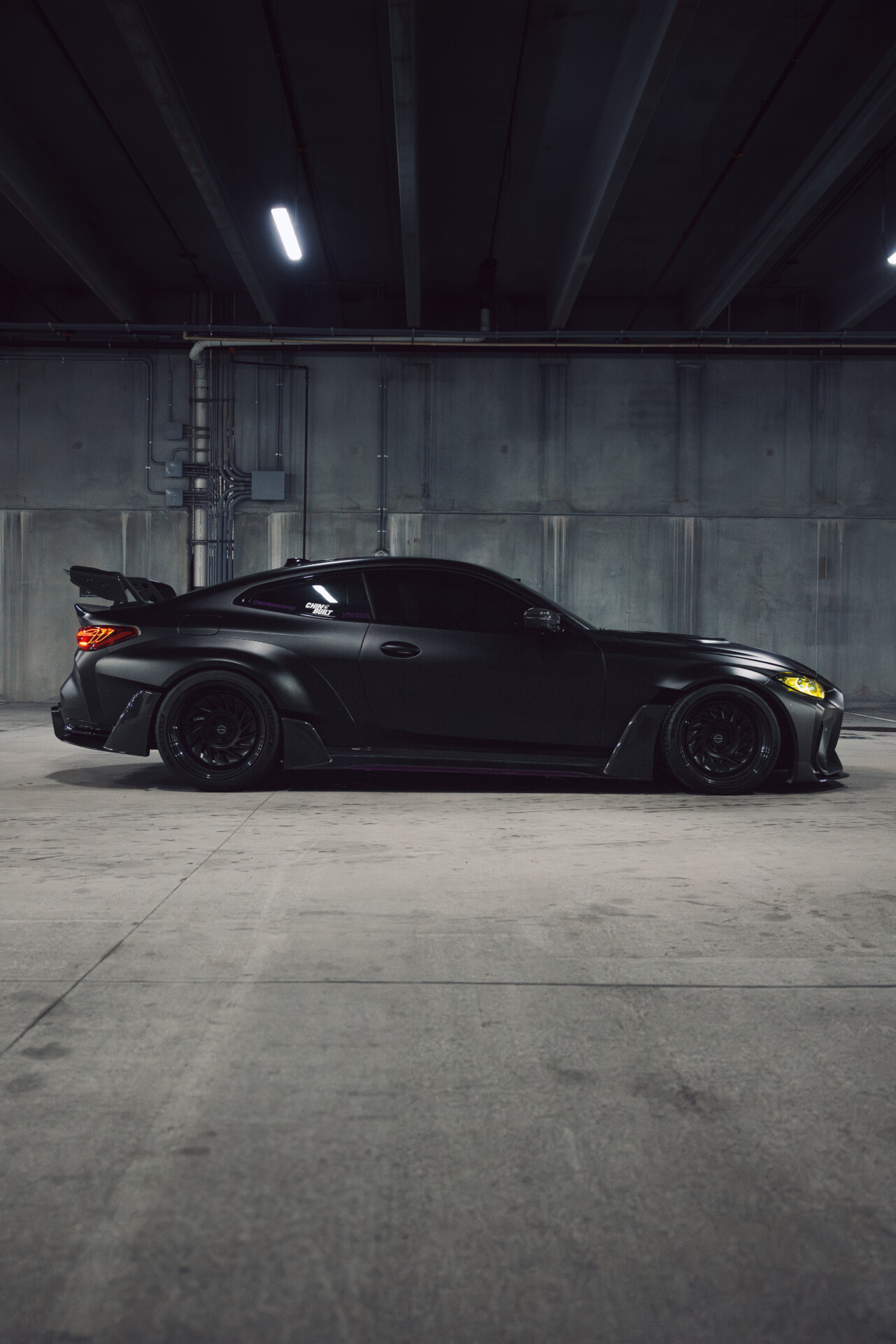 adro kit bmw g82 m4 widebody stealth matte black satin black m3list for sale