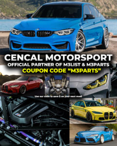 cencal motorsport discount code m3list m3parts cencalmotorsports bmw mods parts