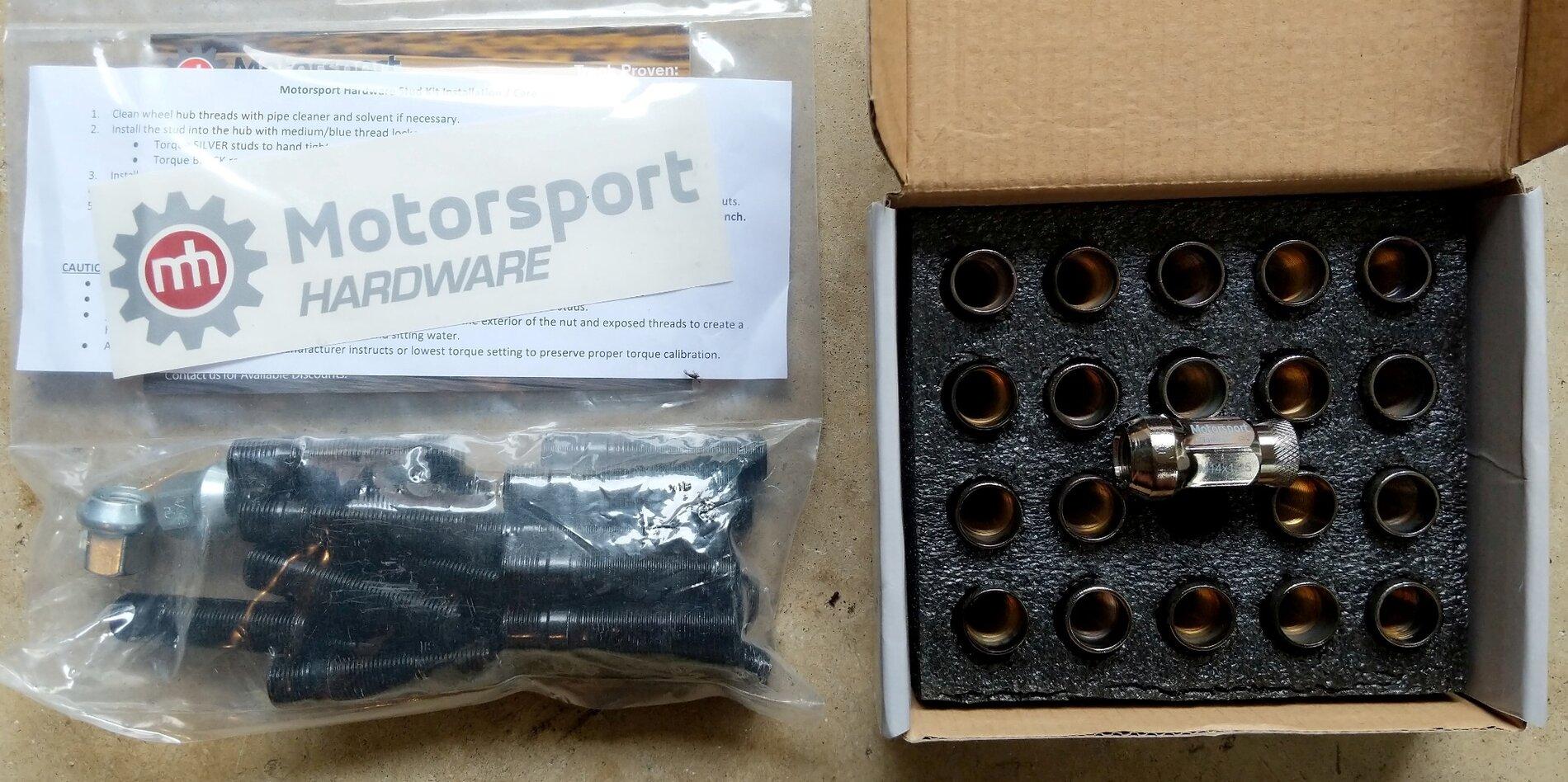 motorsport hardware conversion kit best pricing track wheel prep studs