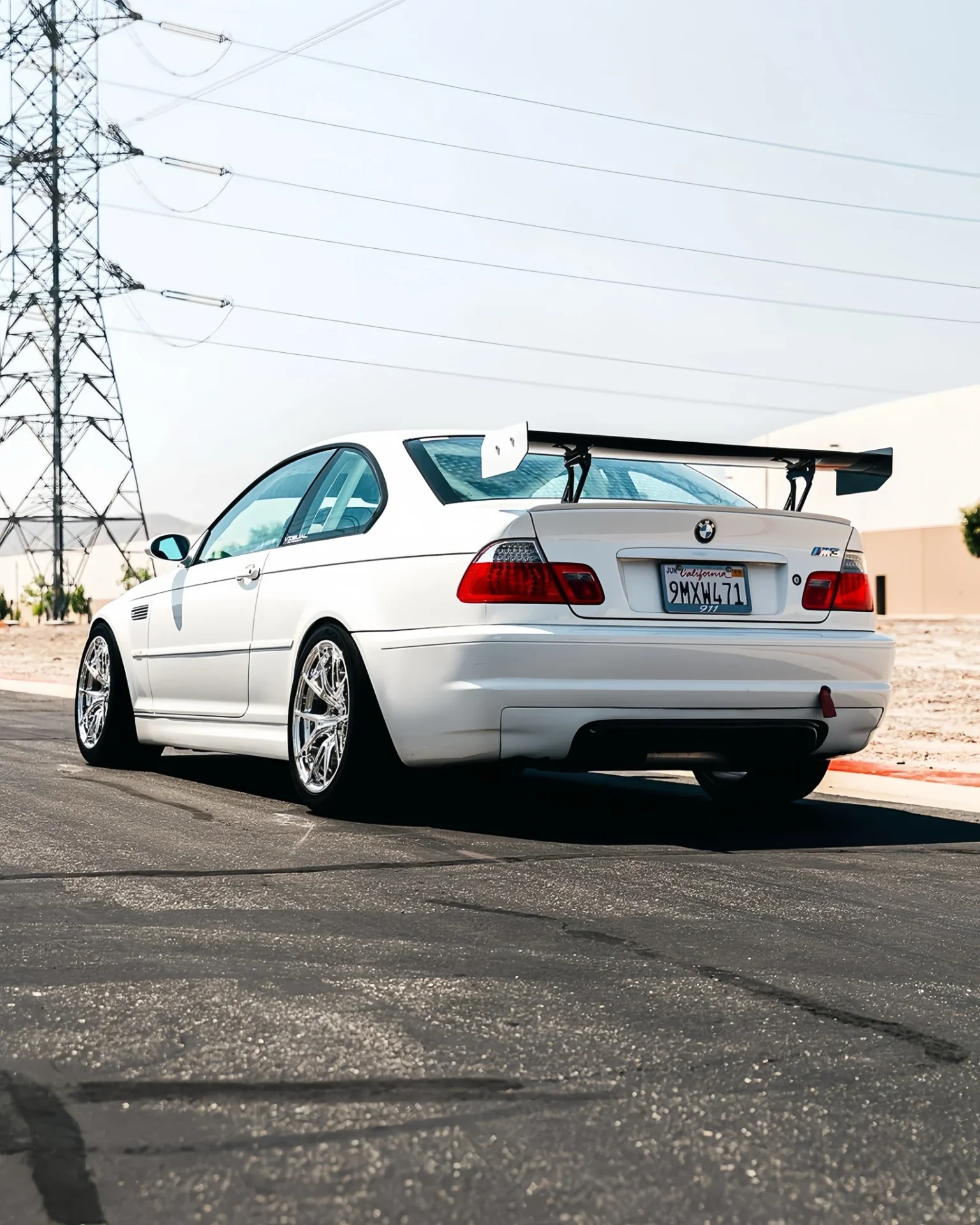 Nurburgring spec BMW E46 M3 wing. The perfect spoiler from Ridgeline Motorsport.