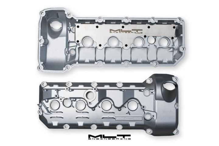 MLT Engineering design Aircraft Grade Full Billet CNC Aluminum Valve Covers bmw e92 m3 e9x m3 m3list m3parts coupon discount code s65