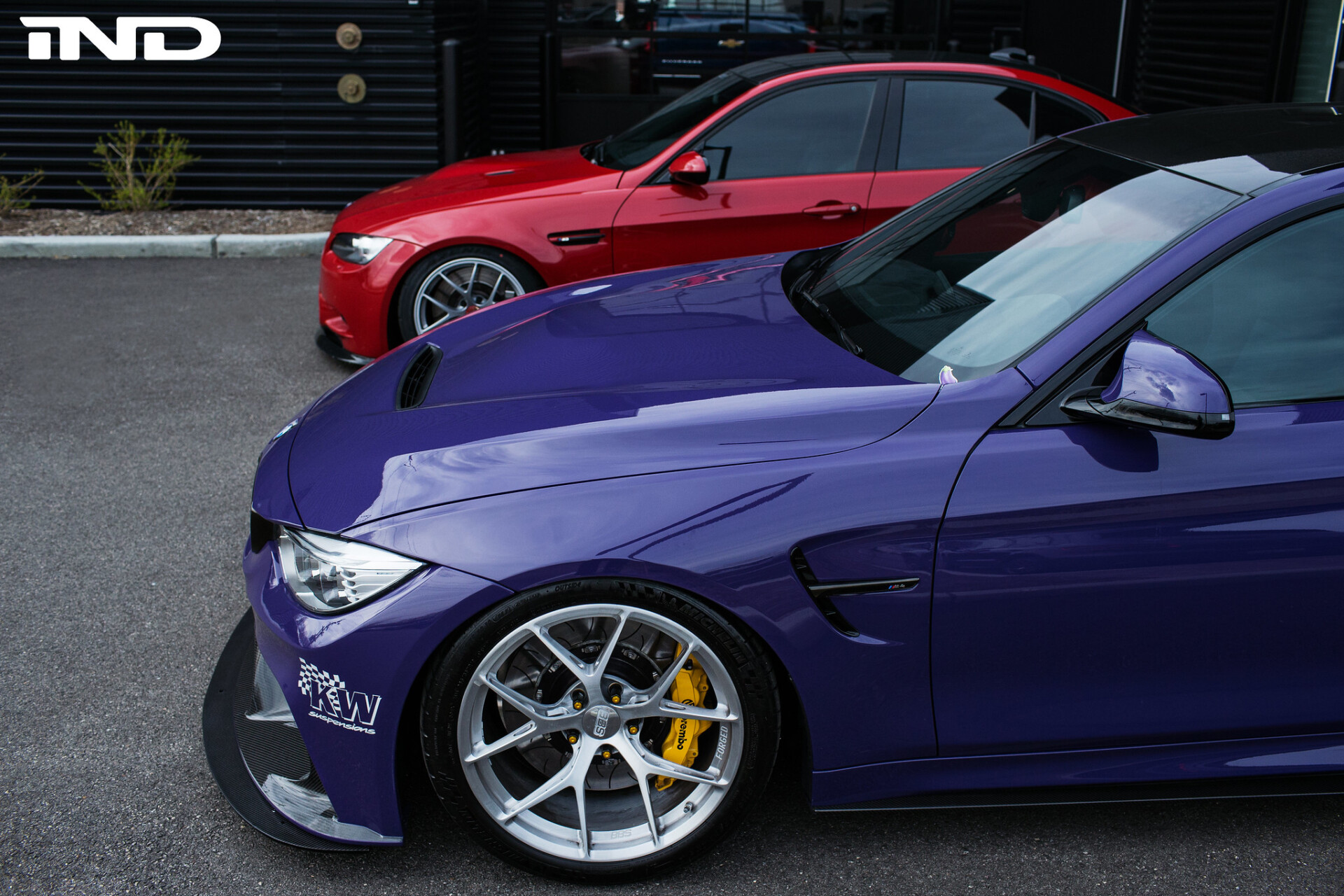 modified bmw f82 m4 purple ind distribution indstyle modded 