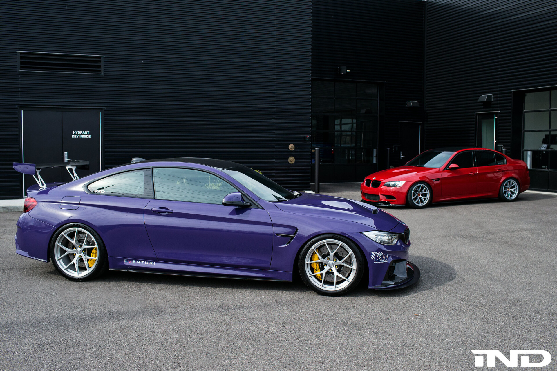 Heavily modified purple BMW M4 from IND Distribution!