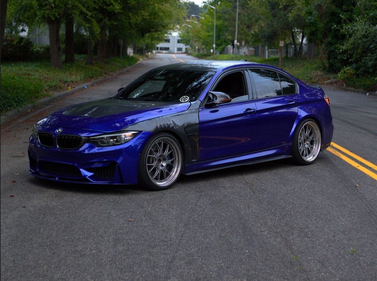 Carbon fiber fenders for your BMW F80 M3, F82 M4, F83 M4! Vented airflow.