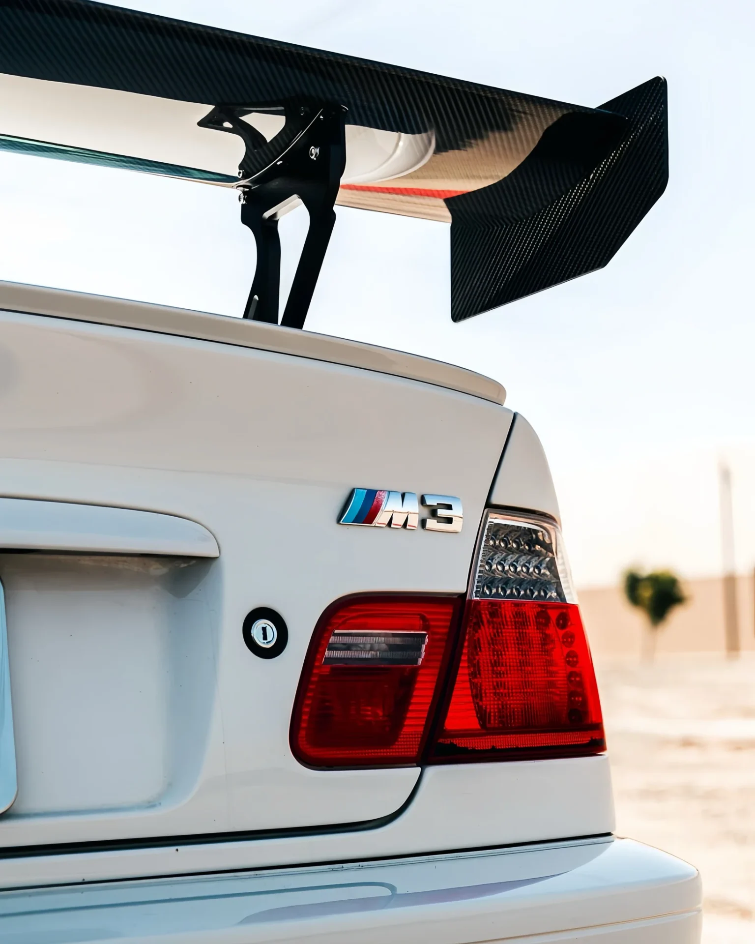 e46 m3 wing spoiler nurburgring spec aero bmw ridgeline motorsport