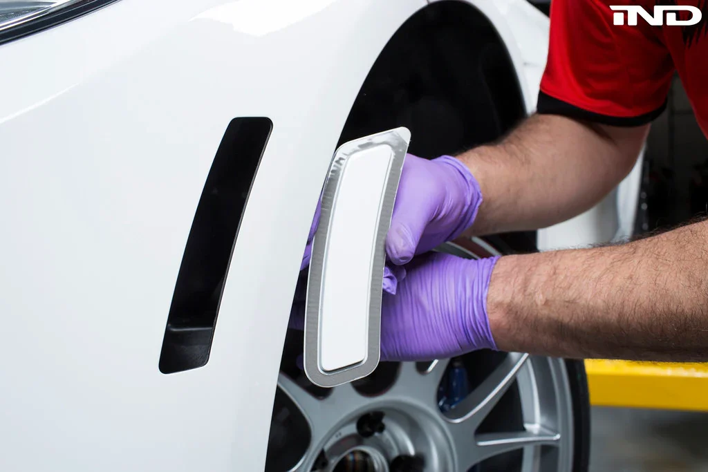 ind distribution painted reflectors color matched e9x f8x g8x indstyle bumper reflector 