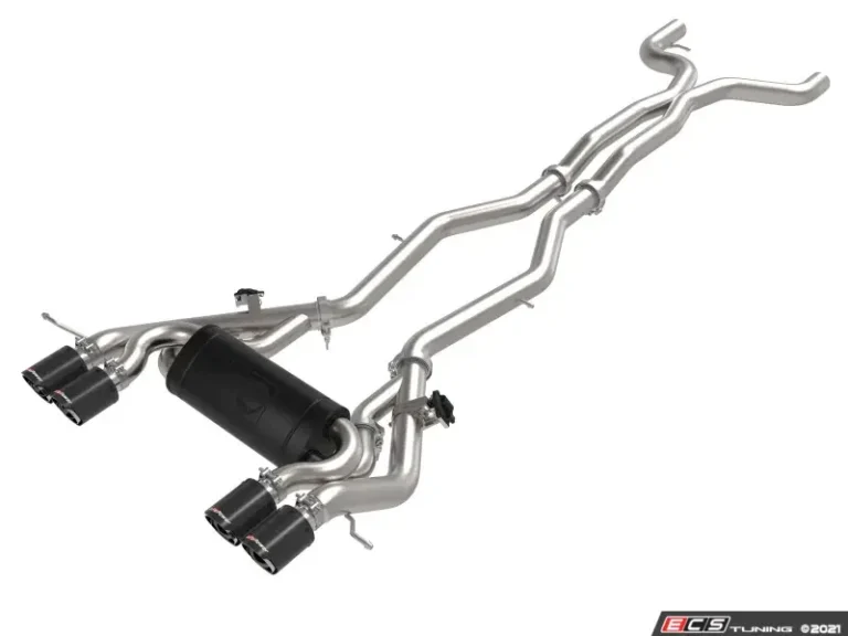 MACH Force-Xp Stainless Steel Cat-Back Exhaust System - Carbon Tips