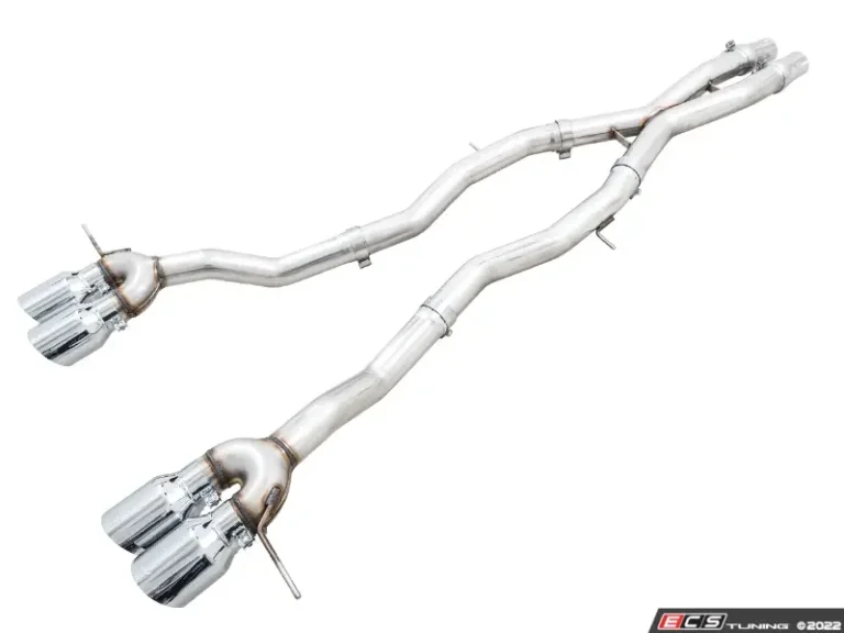 AWE Track Edition Catback Exhaust - Chrome Silver Tips BMW G8X M3 M4 G82 G80 G83 ECStuning